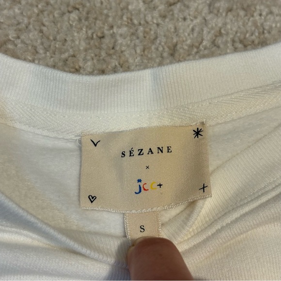 Sézane x JCC Castelbajac Les Poèmes du Futur sweatshirt - Picture 9 of 14